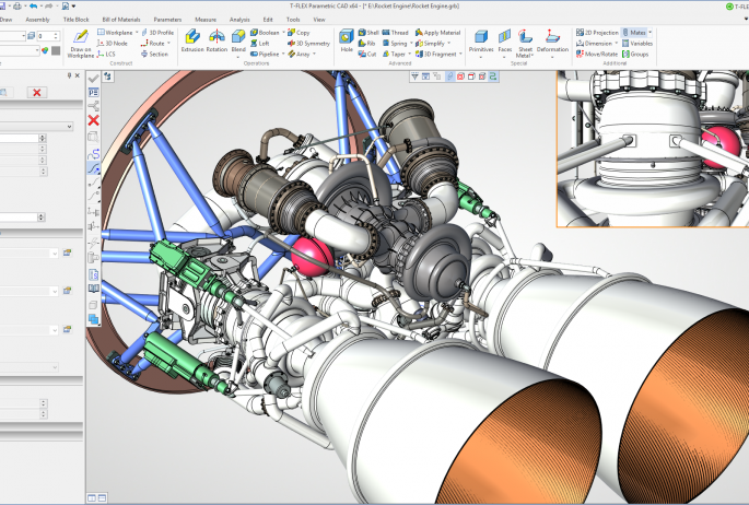 T-FLEX CAD 15 Screenshot